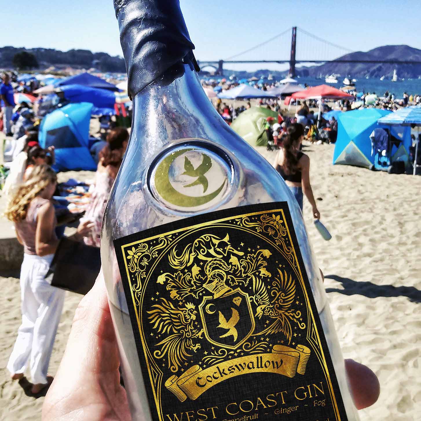 Cockswallow Bottle Crissy Beach
